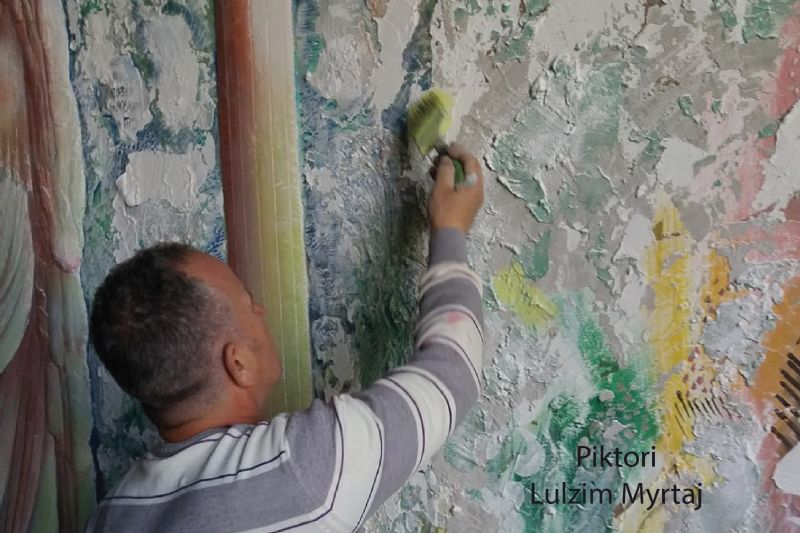 Piktori Lulzim Myrtaj, Muze Arti per piktura ne tirane, punime pikture te famshme Afreske, Piktura murale të personalizuara, Afreske tradicionale për mure, Piktura të personalizuara me porosi, Piktura me porosi ne Tirane